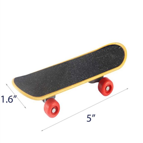 3Pcs 5" Finger Mini Skateboards Blister Randomly Picked Design - Picture 5 of 5